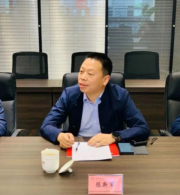 安康市委常委、副市長(zhǎng)陳暉一行蒞臨西安安康商會(huì)調(diào)研指導(dǎo)