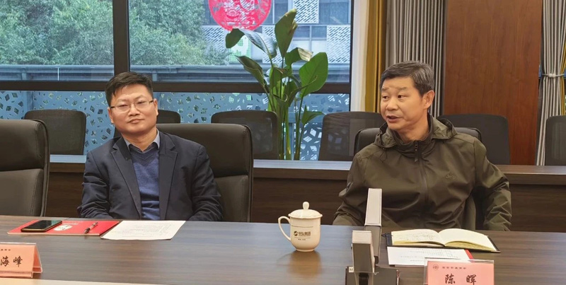 安康市委常委、副市長(zhǎng)陳暉一行蒞臨西安安康商會(huì)調(diào)研指導(dǎo)
